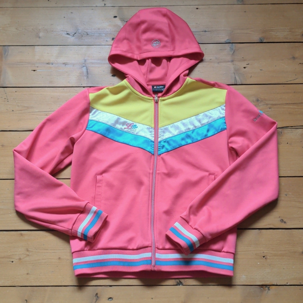98-Lotto sport retro zip up